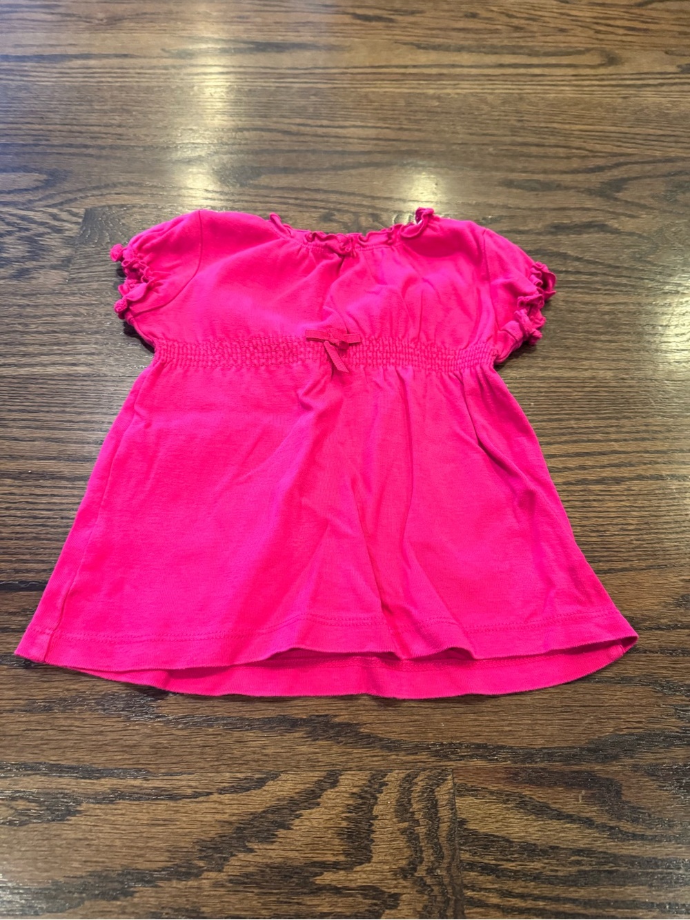 Vintage Gymboree Hot Pink Short Sleeve Girls Top (2006)